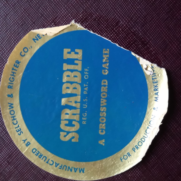 Vintage Scrabble Board game English Edition - Picture 11 of 12